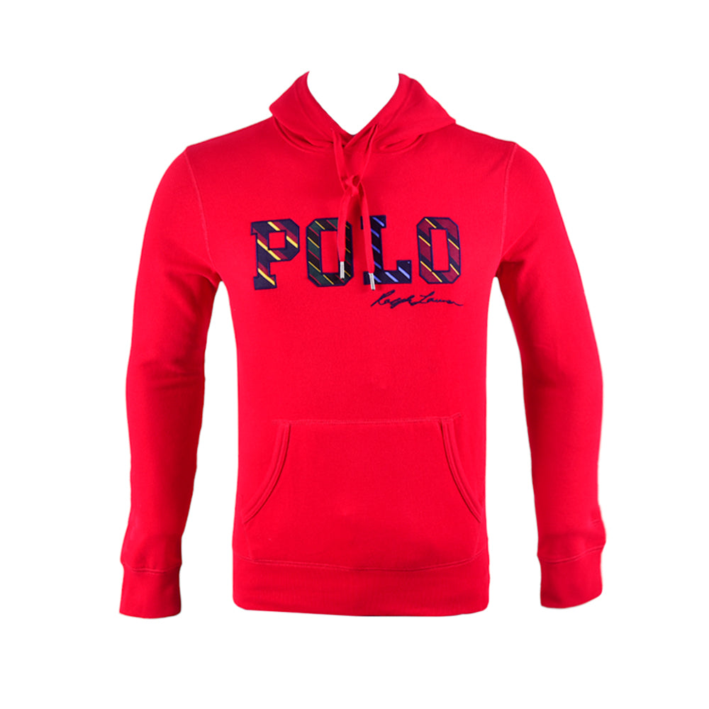 RL MEN L/S HOODIE 087002 RED L (IR.W)