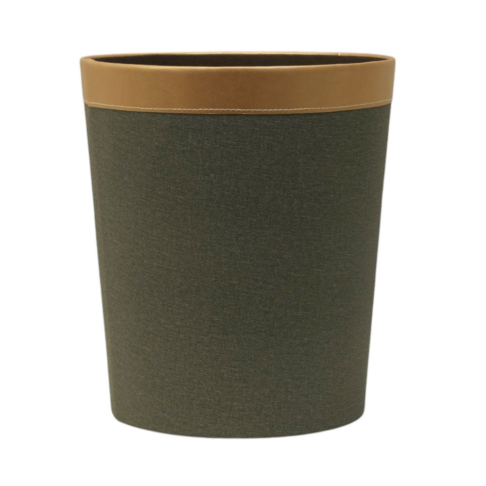 DUST BIN LEATHER GREY SELF 741