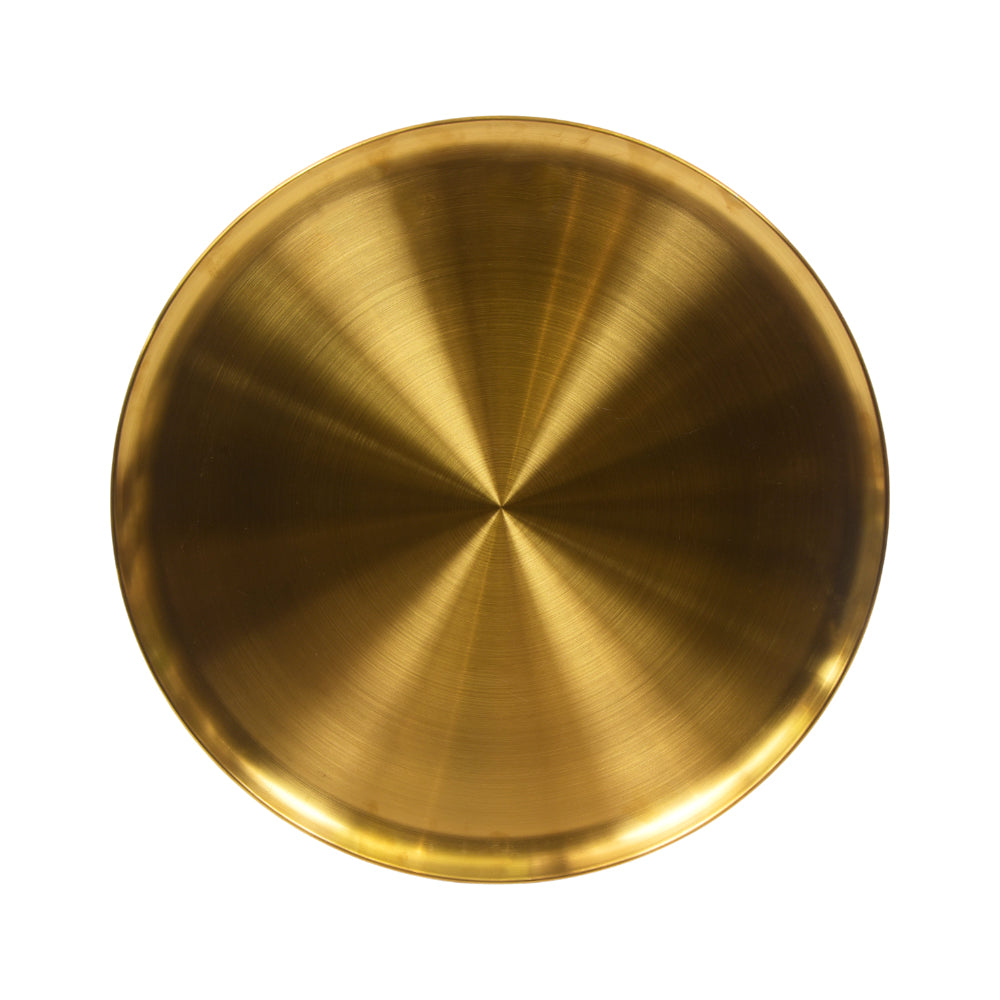 TRAY ROUND GOLDEN 15-4/7-2/0767