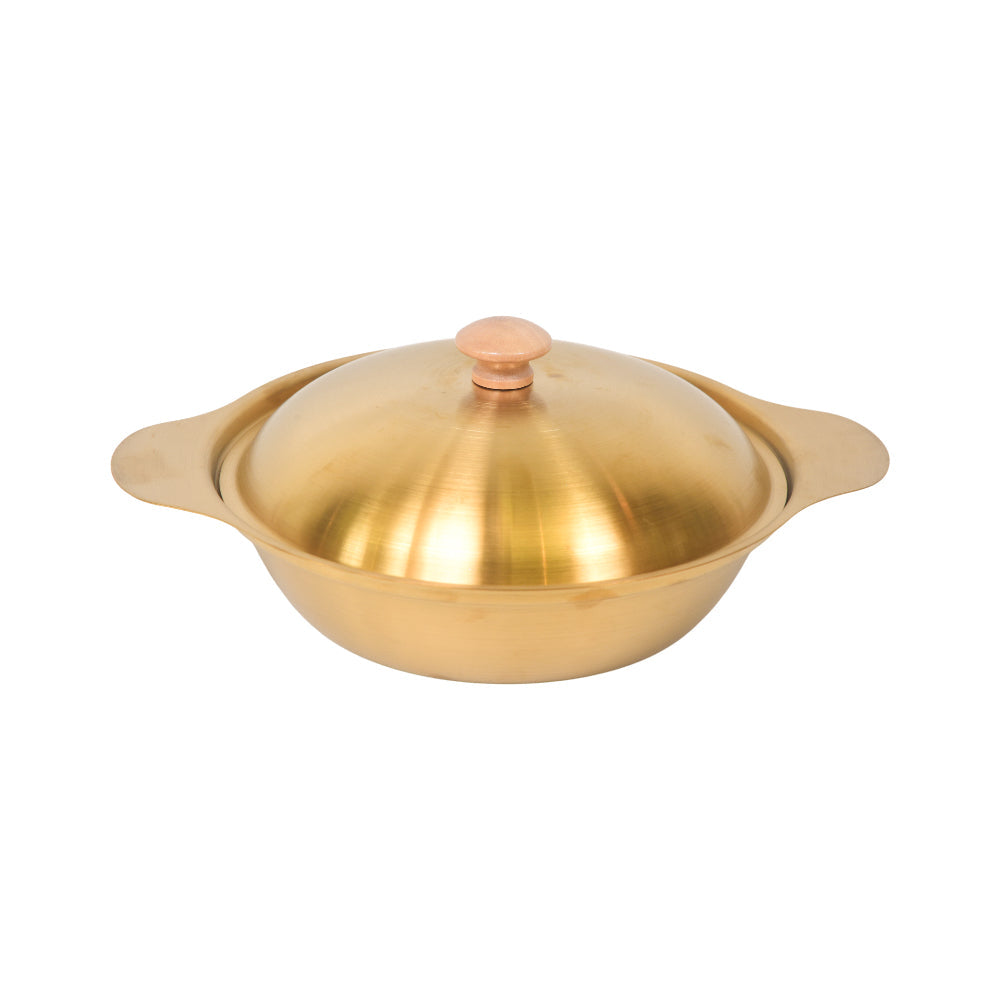 WOK GOLDEN SERVING 24CM 0859