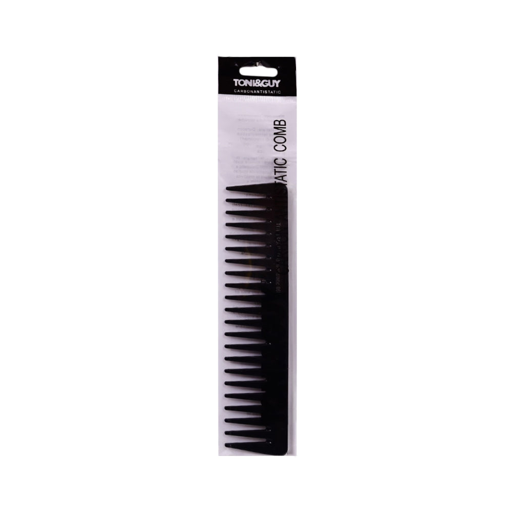 TONI & GUY HAIR COMB CARBON ANTISTATIC 06822