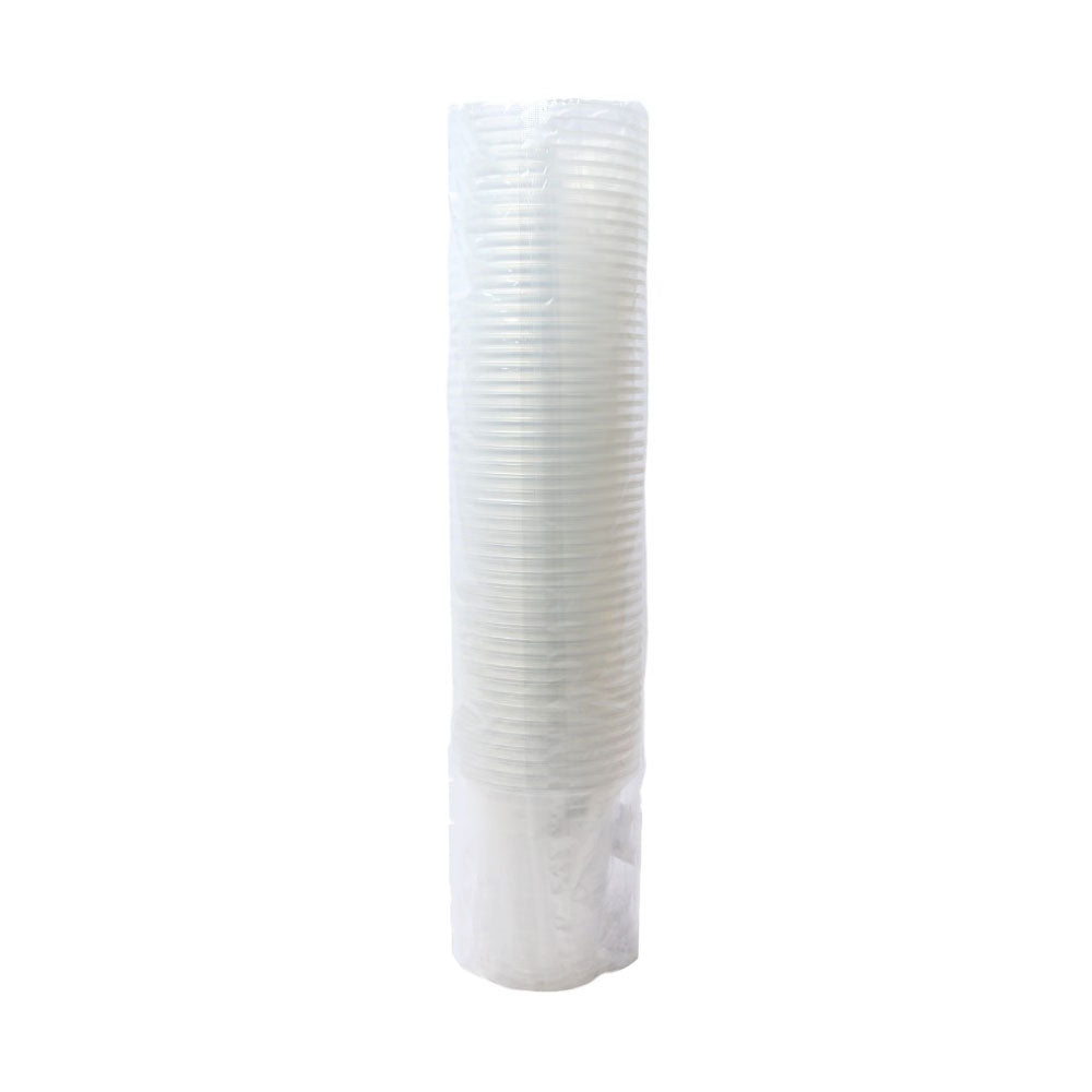 DISPOSABLE TRANSPARENT CUP IR 50PC W45-49