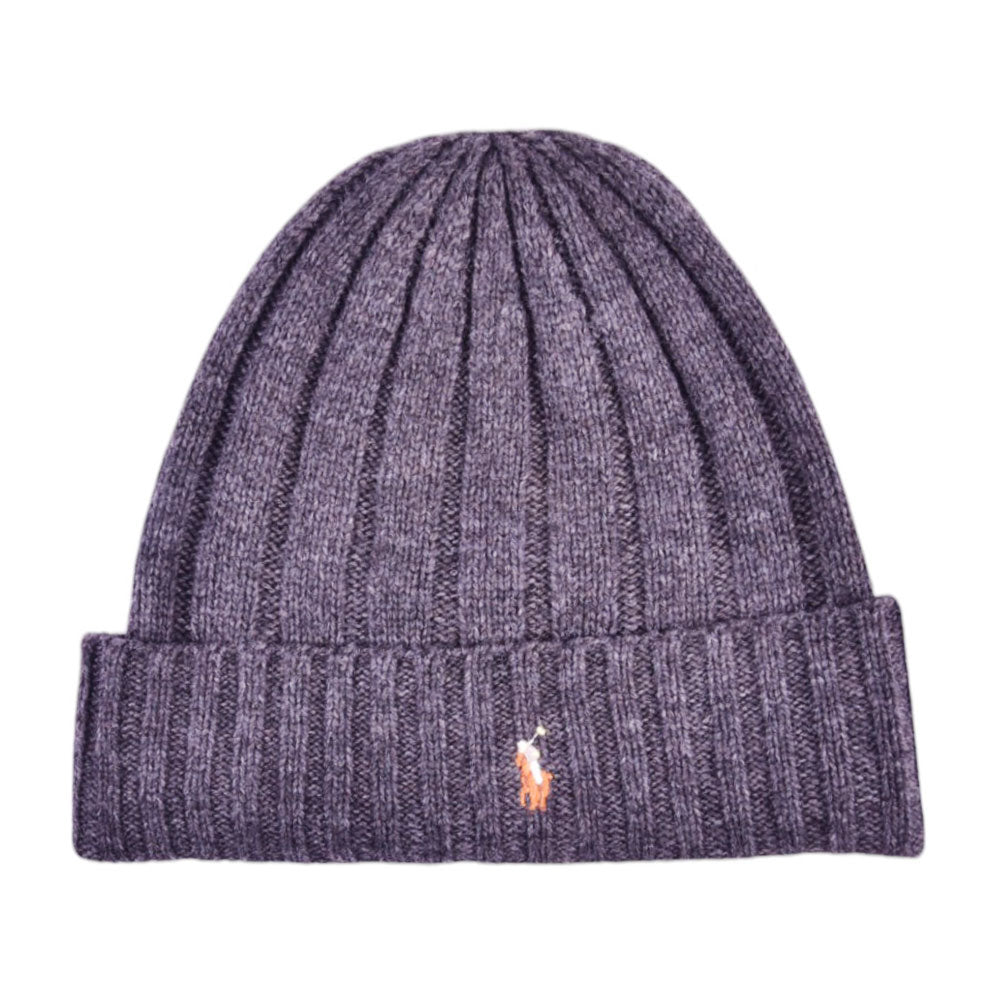 RL WOOLLEN CAP PP0054 GRY (IR)