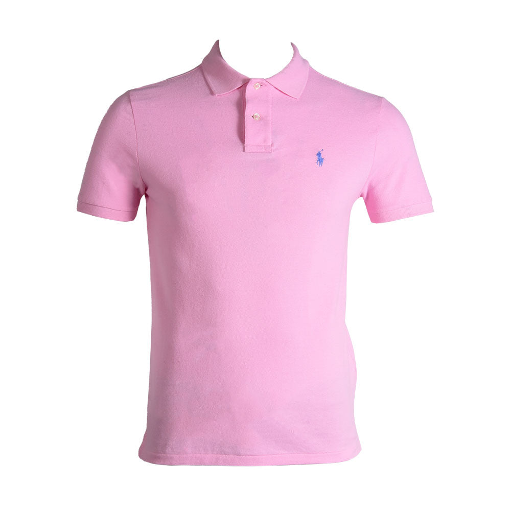 RL MEN S/S POLO SHIRT 752006 PNK (L) (IR.S)