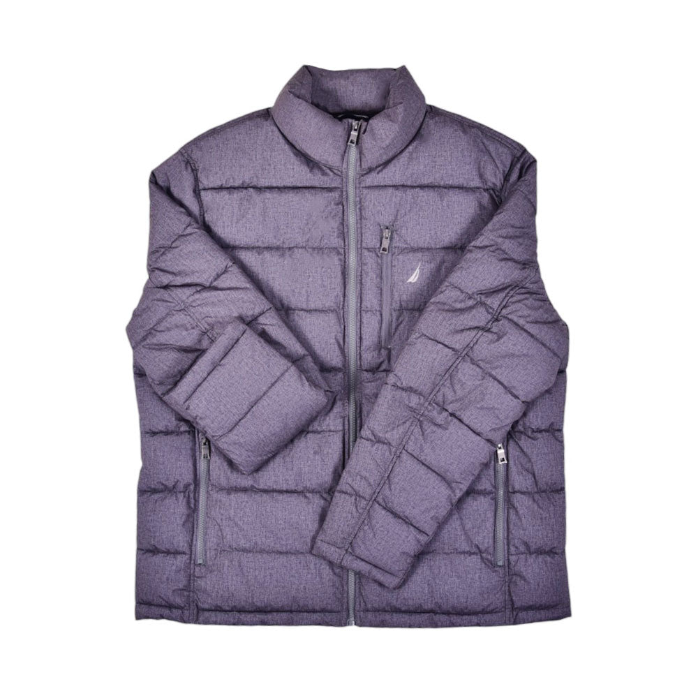 NAUTICA MEN L/S PUFFER JACKET 1448190 GRY (XL) (IR.W)