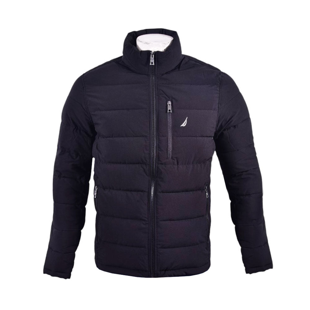 NAUTICA MEN L/S PUFFER JACKET 1448190 BLK (L) (IR.W)