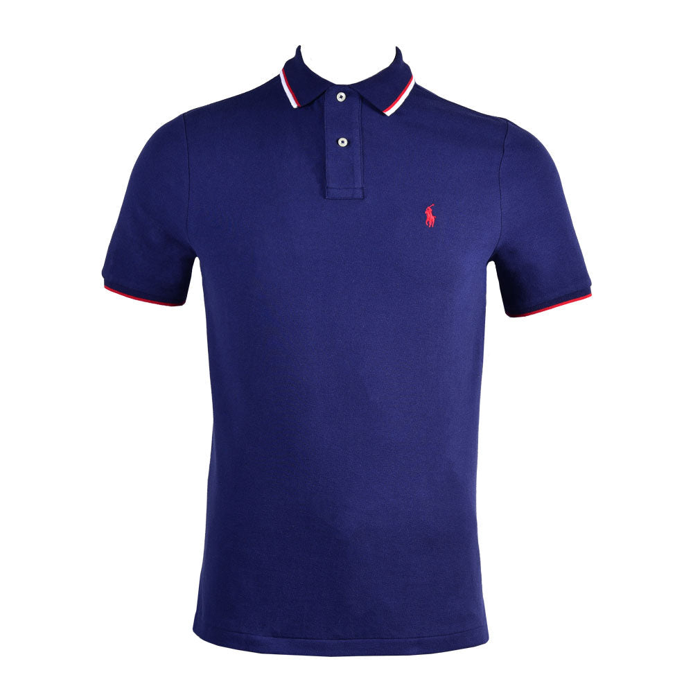 RL MEN S/S POLO SHIRT 275003 NVY S  (IR.S)