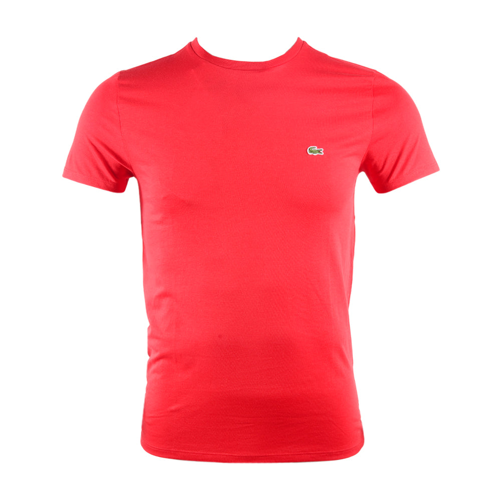 LAC MEN S/S R.NECK T SHIRT TH6709-51-240 RED M (IR.S)