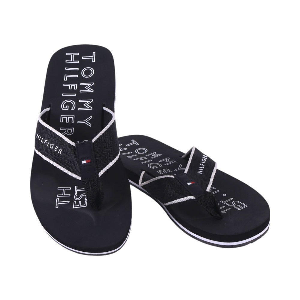 TH MEN SLIPPER TM-DAROON-Z BLK 41 (IR)