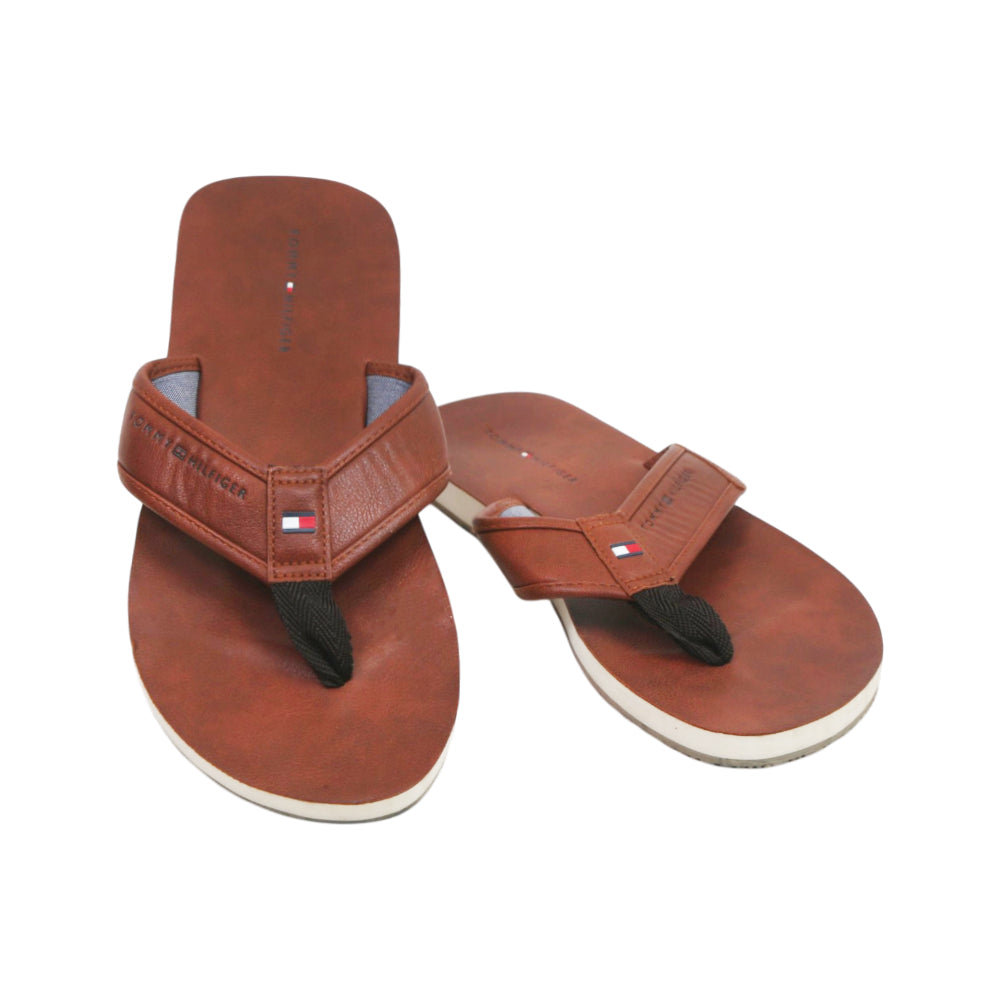 TH MEN SLIPPER TM-DRACOM-Z BRN 43 (IR)