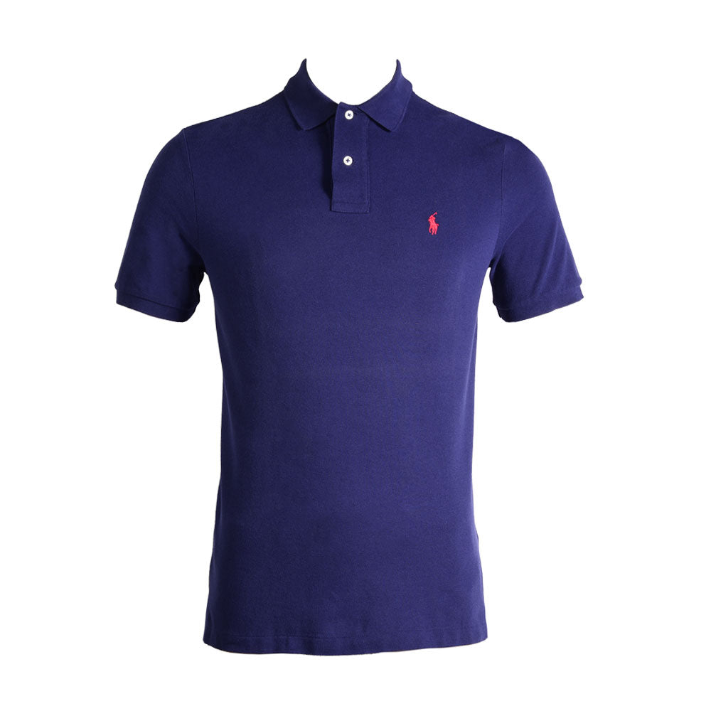 RL MEN S/S POLO SHIRT 656012 M NVY (IR.S)