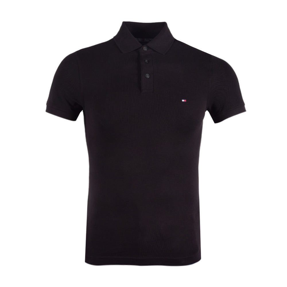 TH MEN S/S POLO SHIRT 78JA592-001 BLK XS (IR.S)