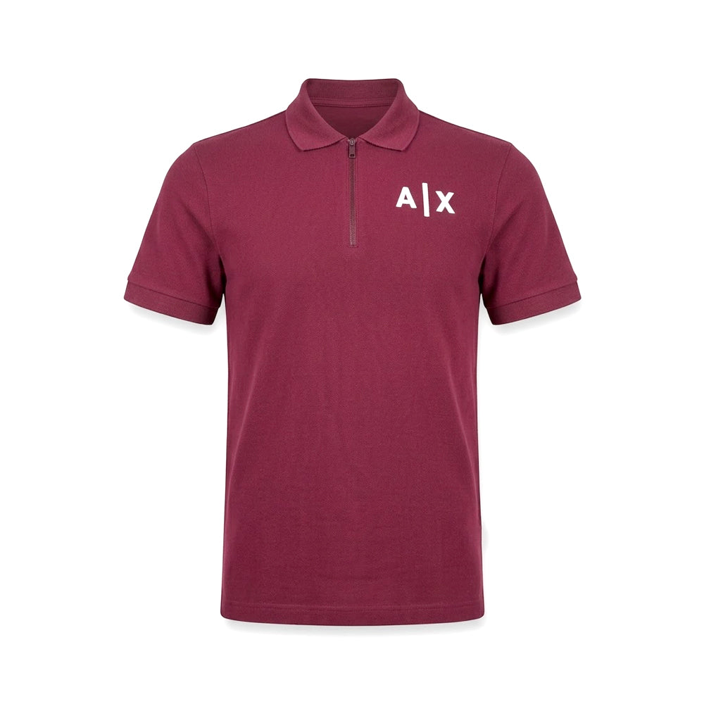 AX MEN S/S POLO SHIRT 6RZFJAZJL4Z14AU MRN S (IRS)