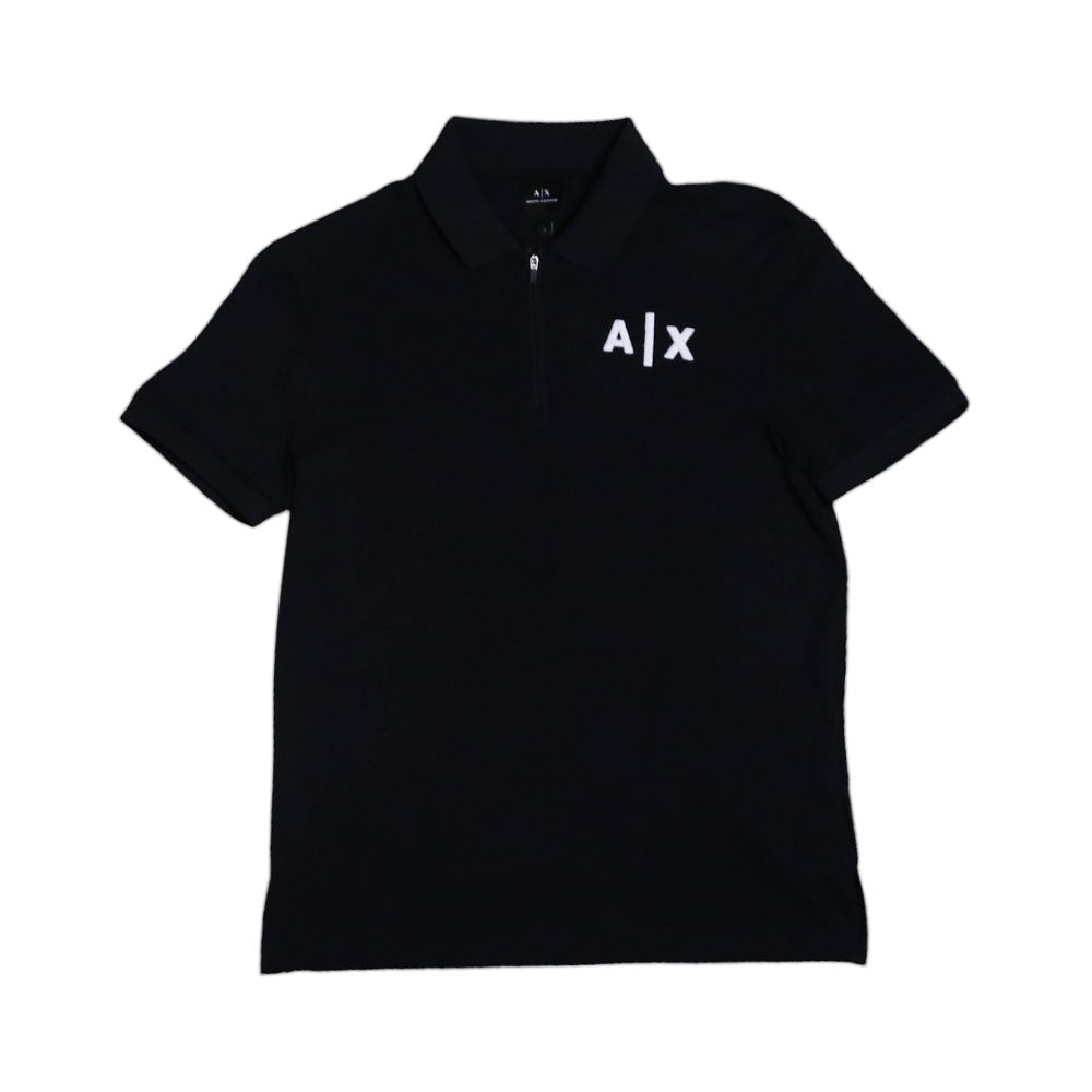 AX MEN S/S POLO SHIRT 6RZFJAZJL4Z1510 NVY L (IRS)