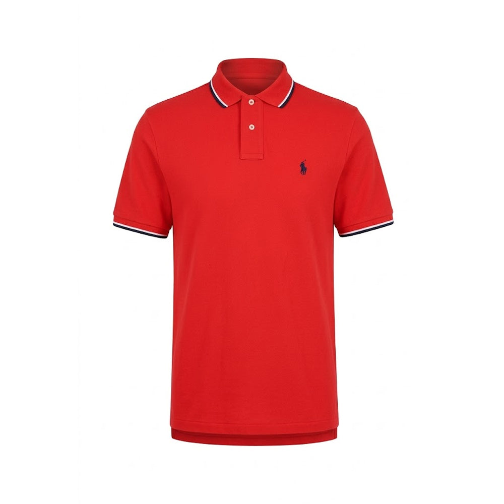 RL.MEN S/S POLO SHIRT 079007 ORNG L (IRS)