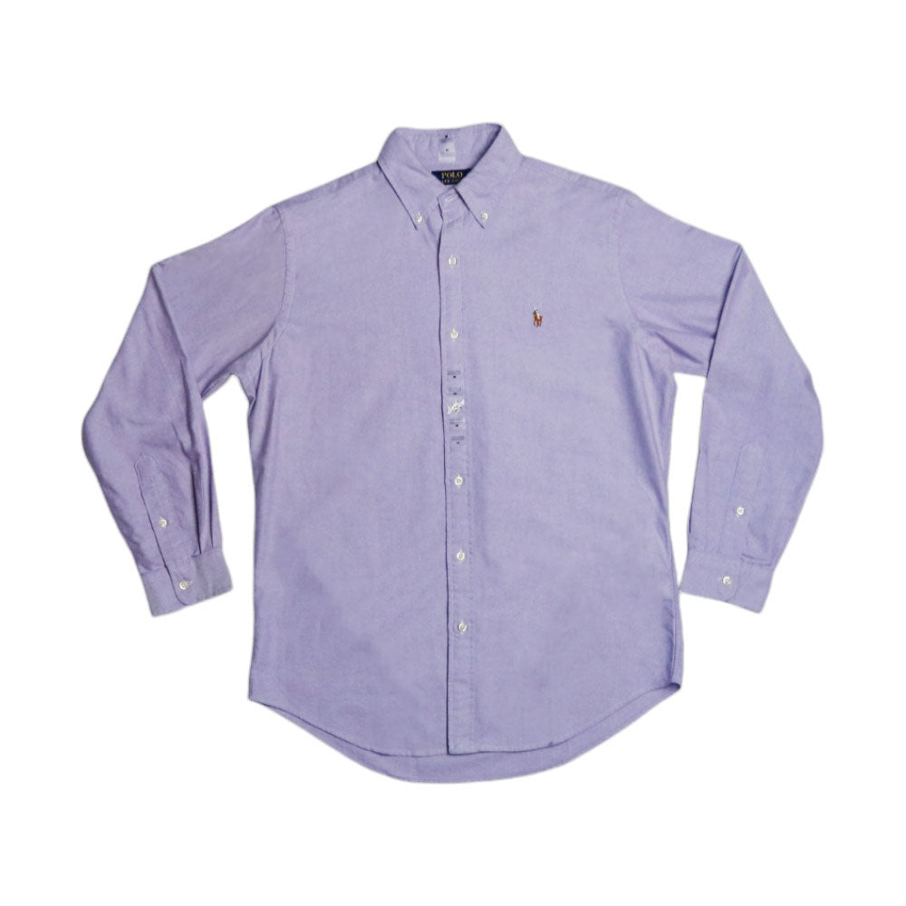 RL MEN L/S D-SHIRT 374014 PURPLE L (IRS)