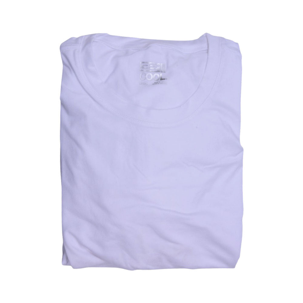 COOL 32 S/S UNDERSHIRT P-4 9599RT WHT S (IRS)