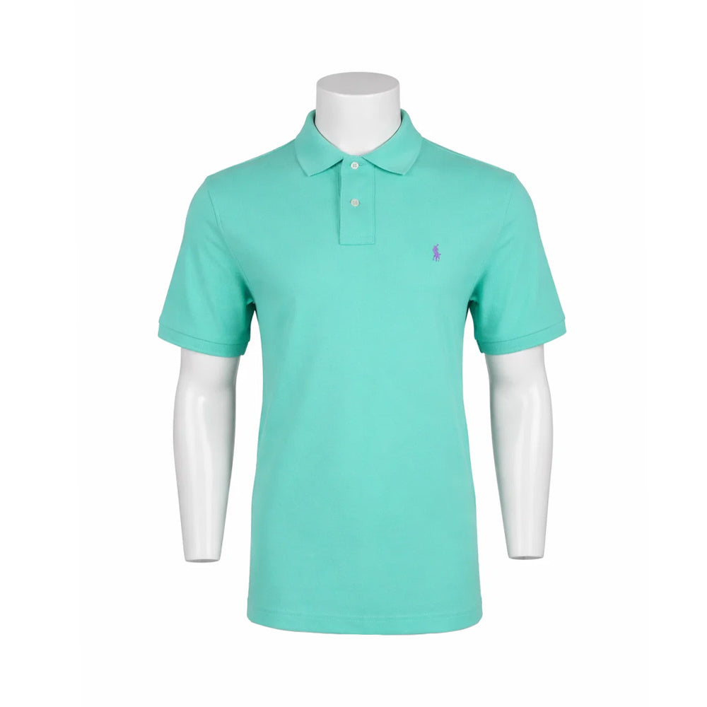 RL MEN S/S POLO SHIRT 020192 GRN M (IRS)