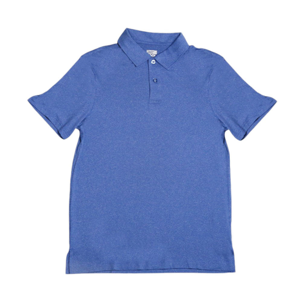 COOL MEN S/S POLO SHIRT 9508RT-106 BLU L (IRS)