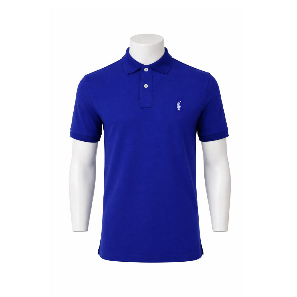 RL MEN S/S POLO SHIRT 751115 BLU S (IRS)