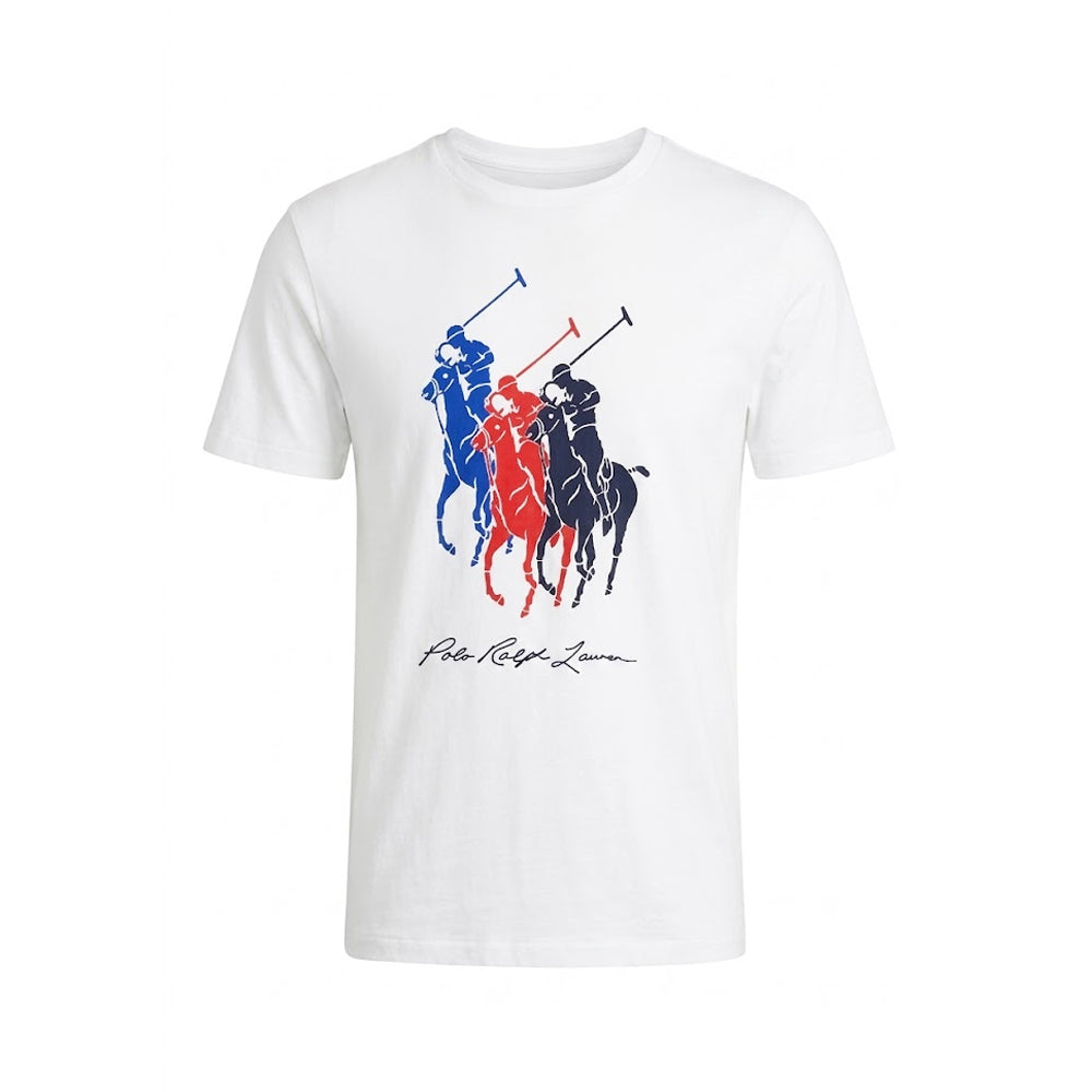 RL MEN S/S R.NECK SHIRT 588002 WHT M (IRS)