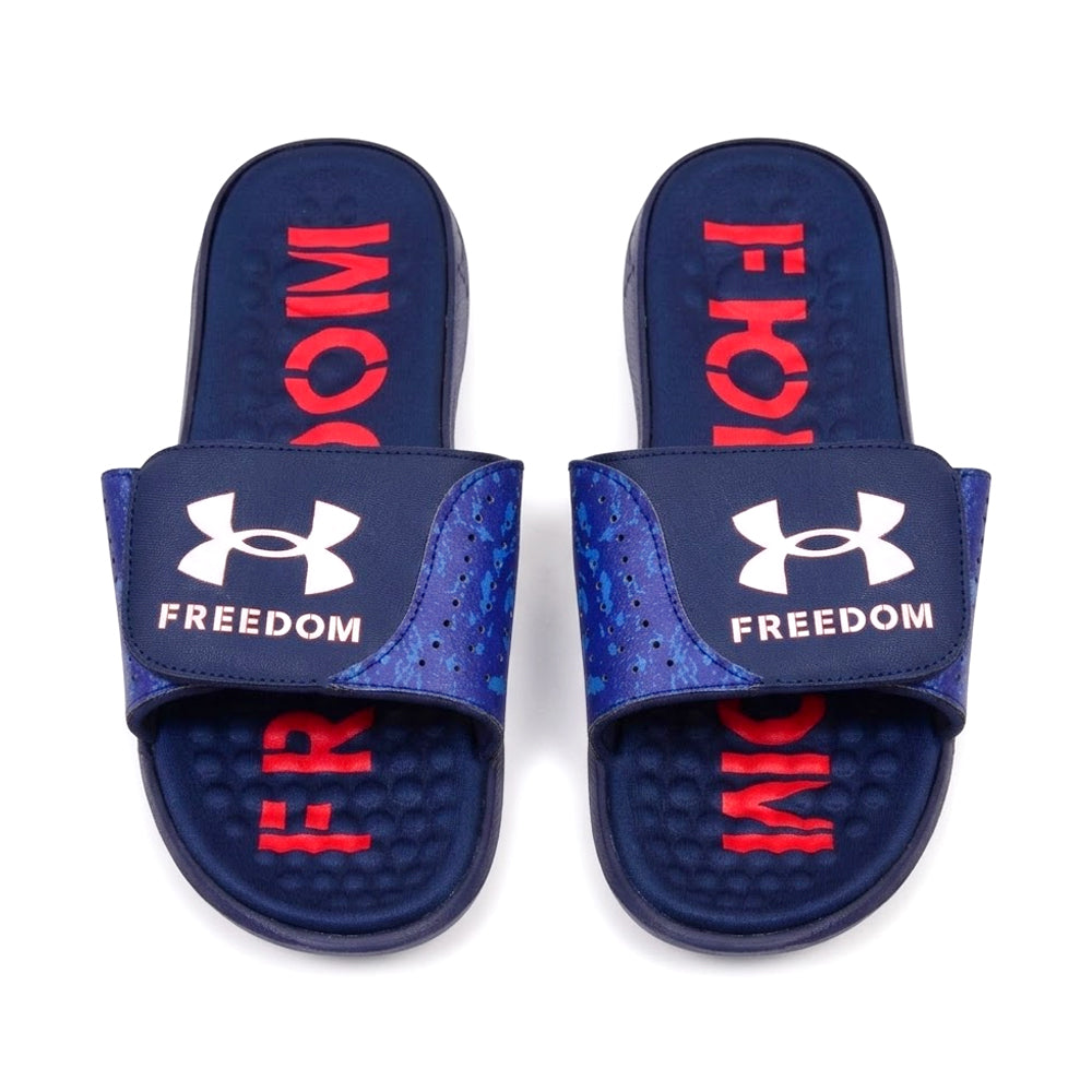 UA MEN SLIDE 3026152-400 NVY 11 (IR)