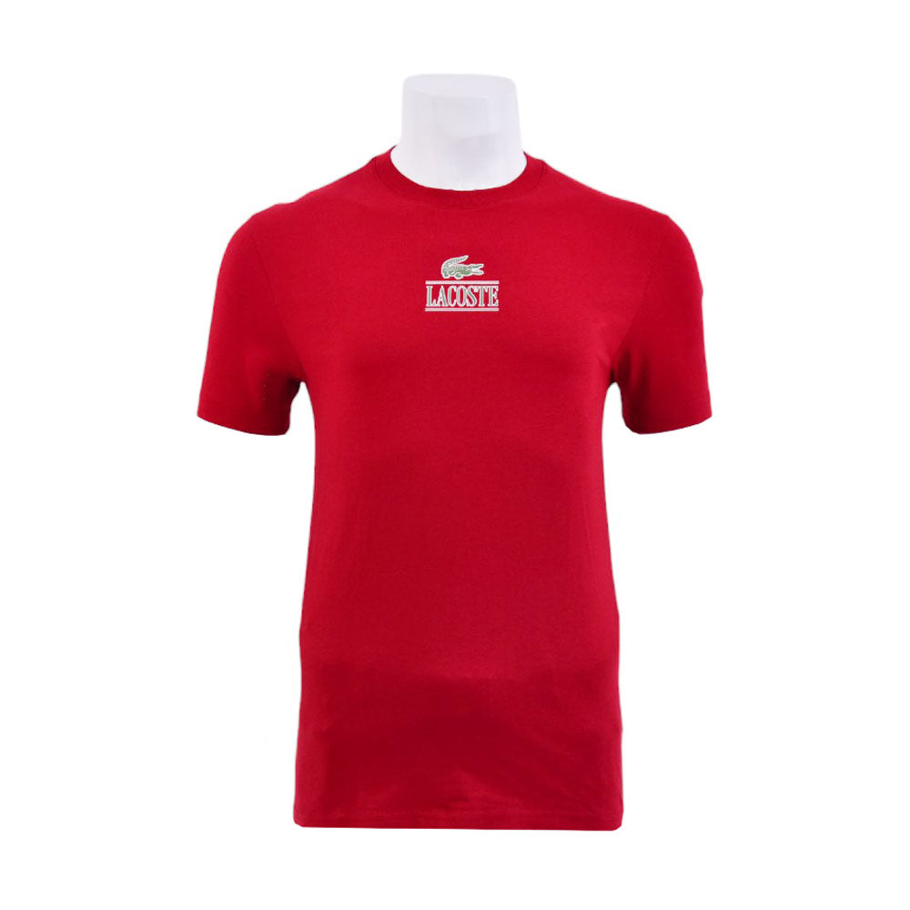 LAC MEN S/S R.NECK SHIRT TH1147-51 1XX MRN S (IRS)