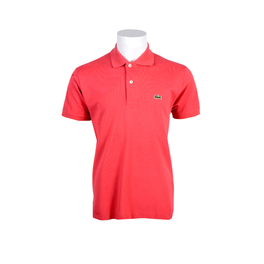 LAC MEN S/S POLO SHIRT L1212-51 ZV9 PNK S (IRS)