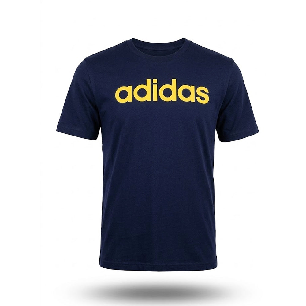 ADIDAS MEN S/S R.NECK SHIRT 1749984 NVY L (IRS)