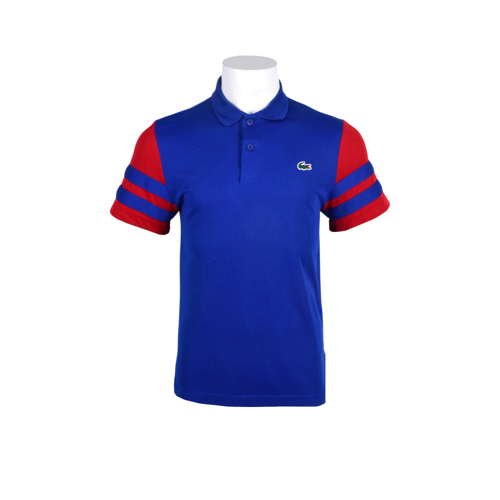 LAC MEN S/S POLO SHIRT DH7352-IS4 BLU S (IRS)
