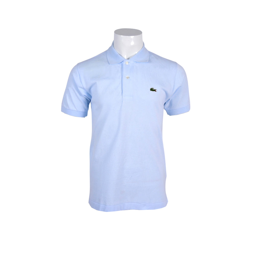 LAC MEN S/S POLO SHIRT L1212-T01 L-BLU S (IRS)