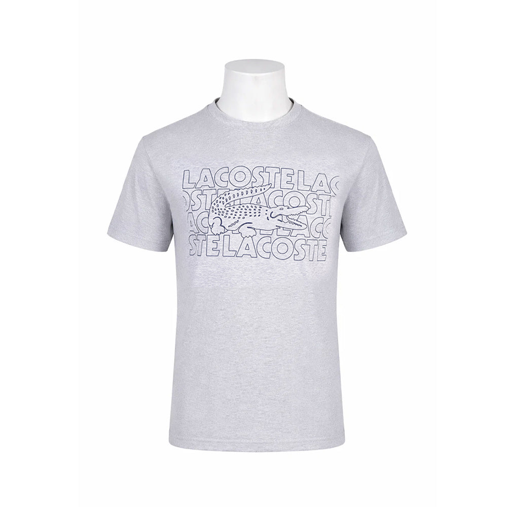 LAC MEN S/S R.NECK SHIRT 7505-CCA GRY L (IRS)