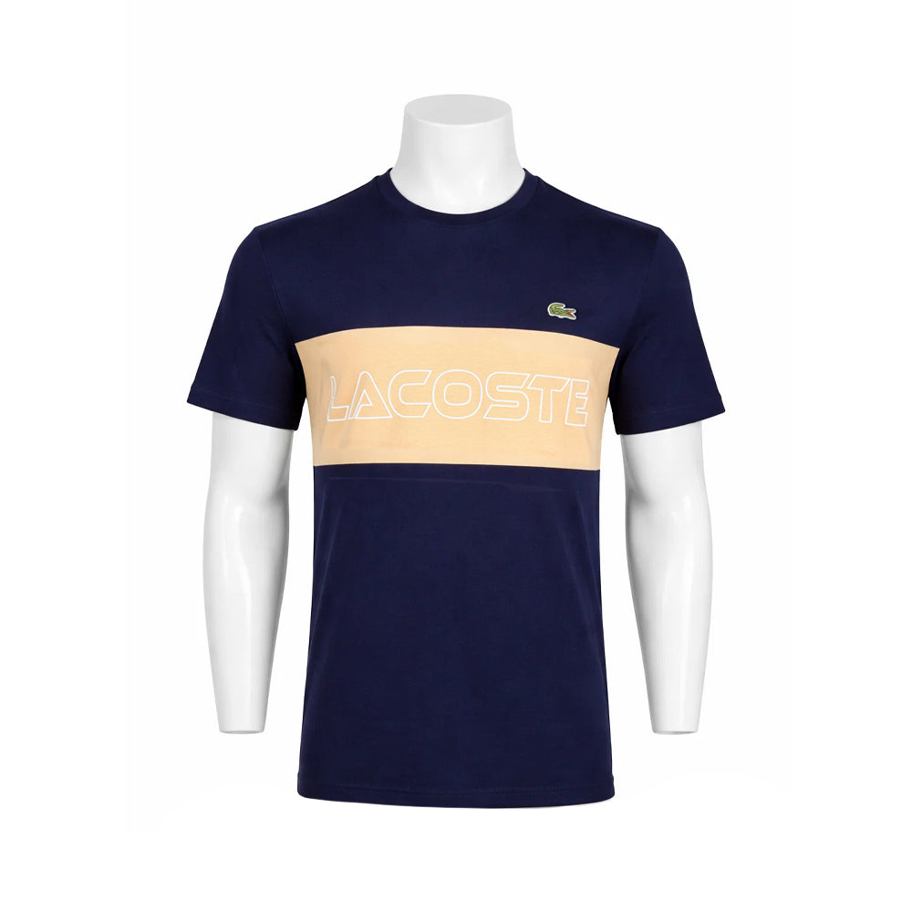 LAC MEN S/S R.NECK SHIRT TH1712-IP7 NVY S (IRS)