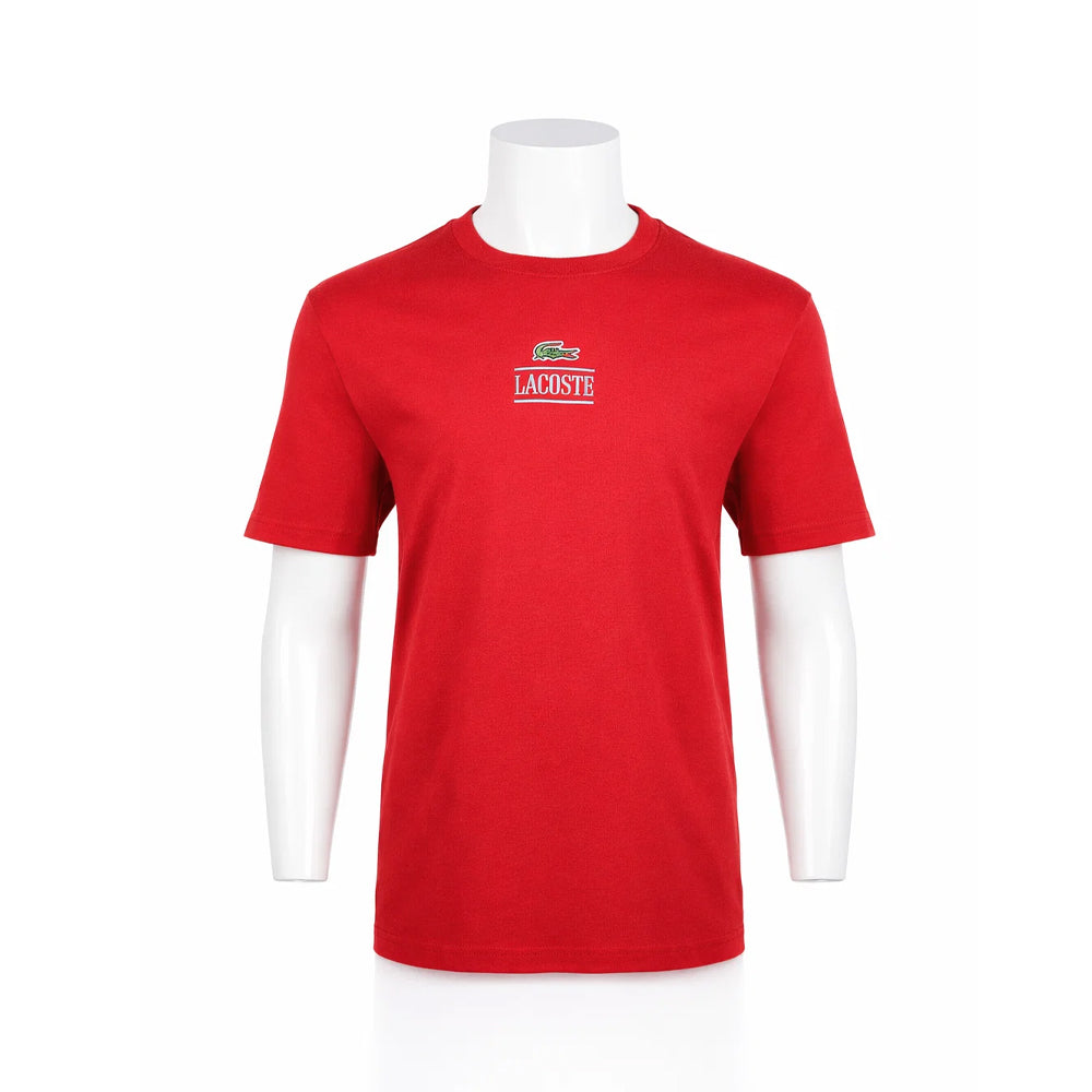 LAC MEN S/S R.NECK SHIRT TH1147-IXX MRN L (IRS)