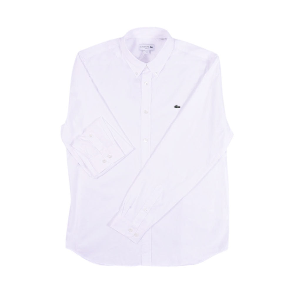 LAC MEN L/S BUTTONDOWN SHIRT CH1843-001 WHT M (IRS)