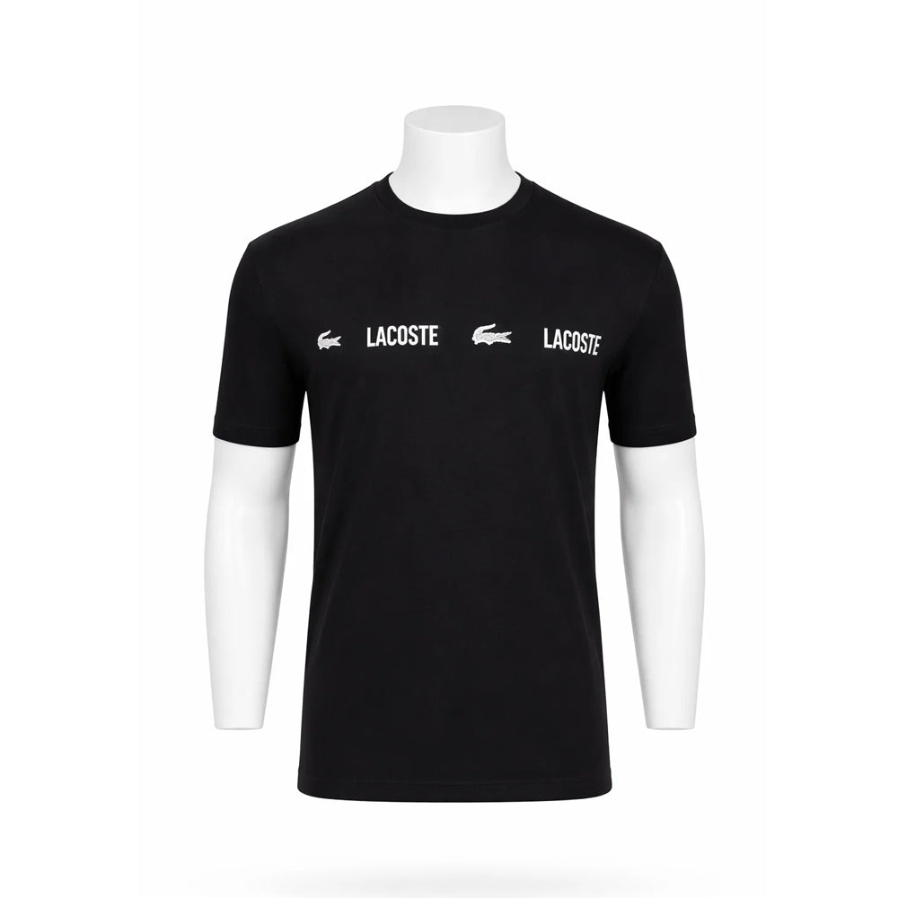 LAC MEN S/S R.NECK SHIRT TH1511-258 BLK L (IRS)