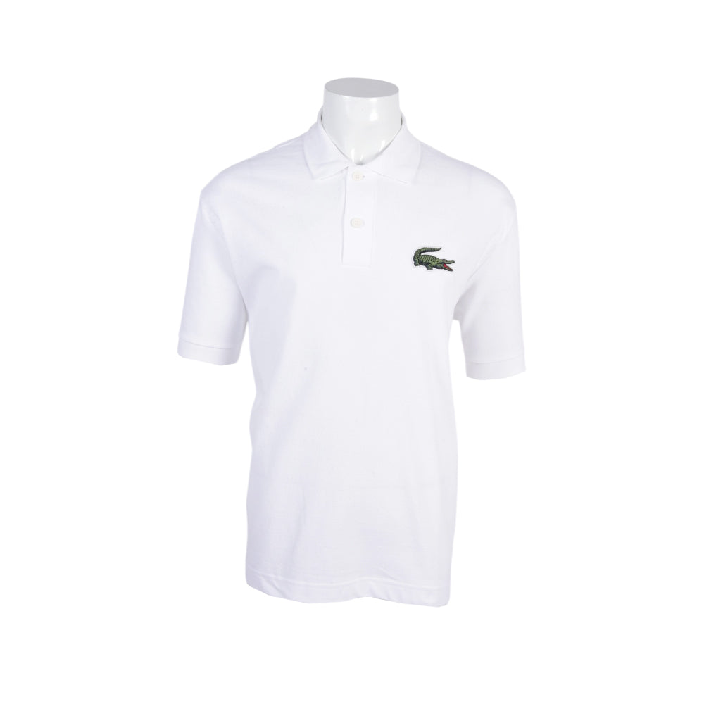 LAC MEN S/S POLO SHIRT PH3922-001 WHT L (IRS)