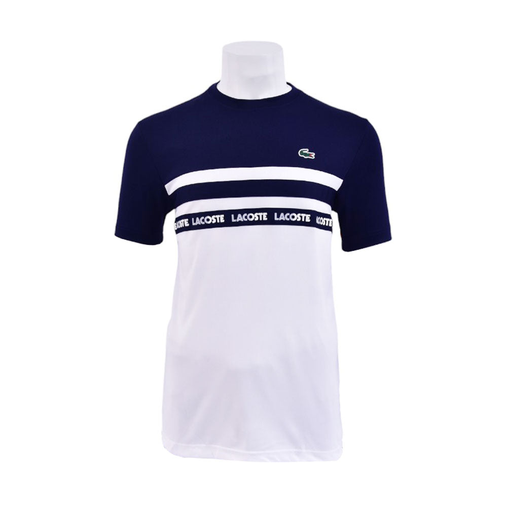 LAC MEN S/S R.NECK SHIRT TH7515-522 NVY L (IRS)