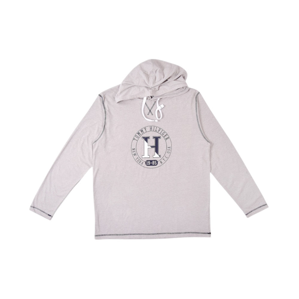 TH MEN L/S HOODIE 09T4197004 GRY XL (IRW)