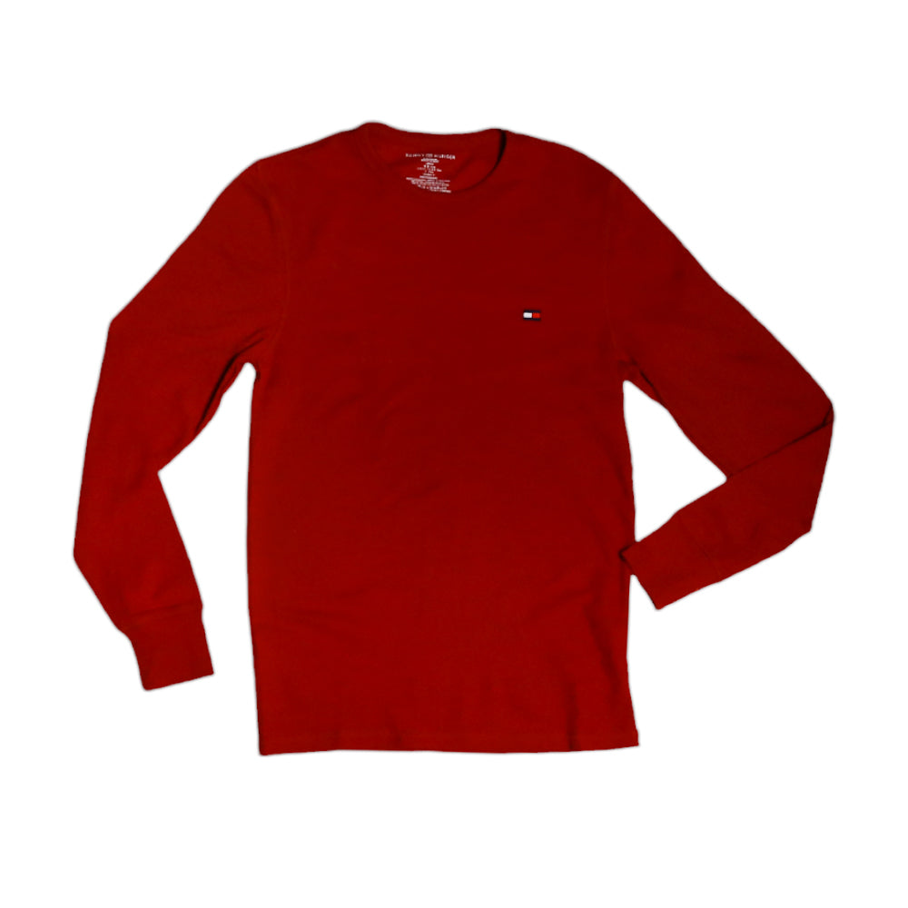 TH MEN L/S R-NECK SHIRT 09T3585933 MRNS L (IRW)