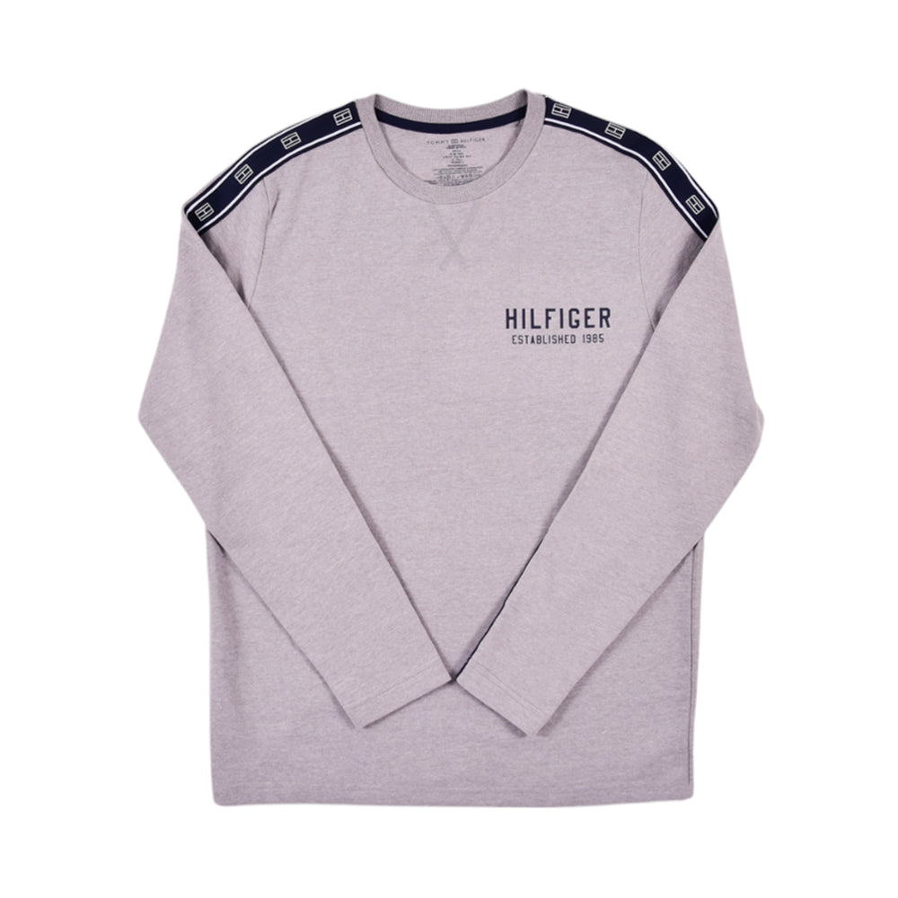 TH.MEN L/S R.NECK TERRY SHIRT 09T4087004 GRY L (IRW)