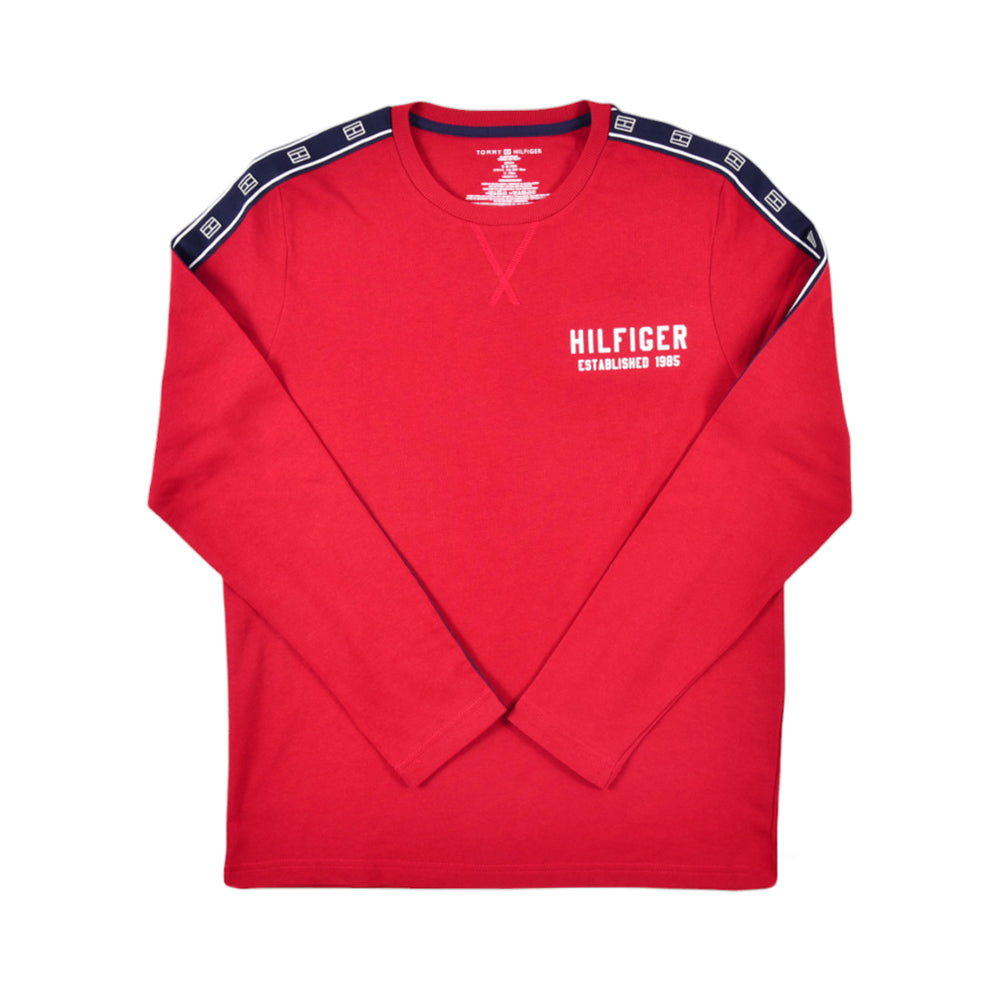 TH.MEN L/S R.NECK TERRY SHIRT 09T4087933 MRN L (IRW)