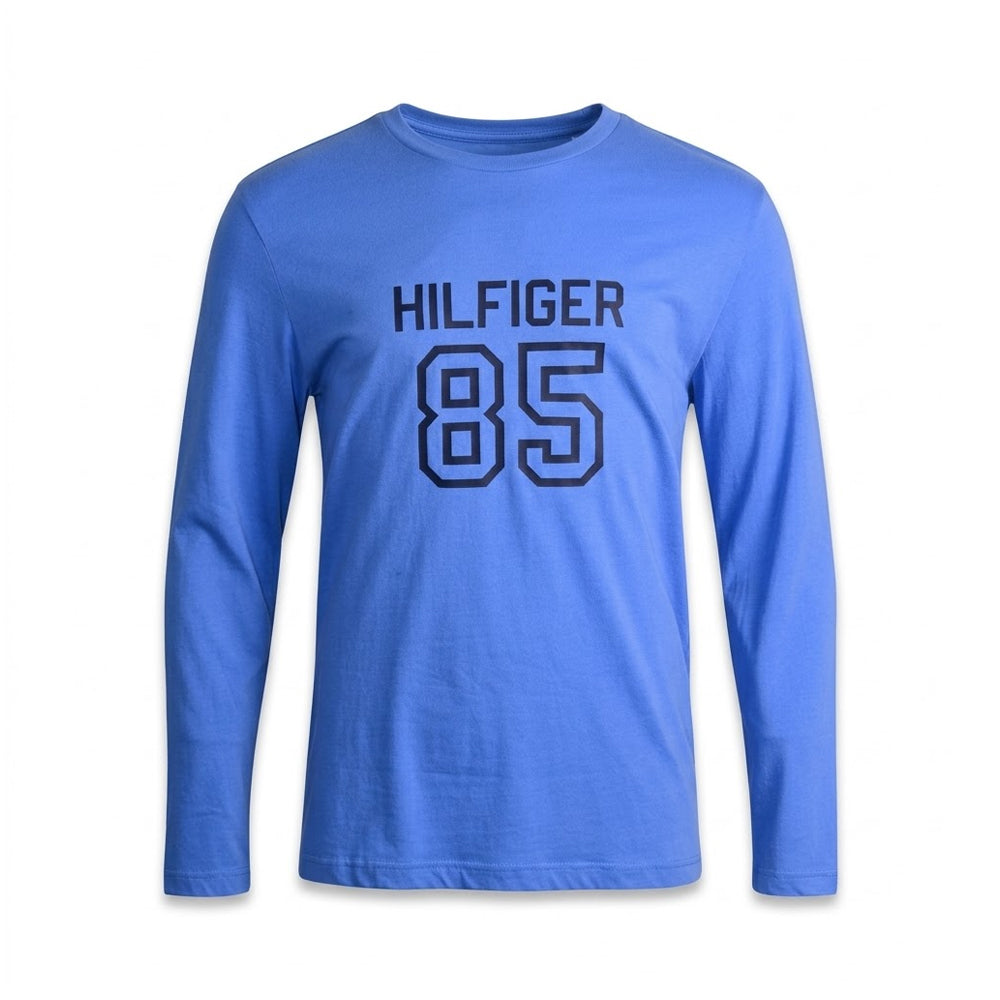 TH.MEN L/S R.NECK SHIRT 09T4213474 BLU M (IRW)