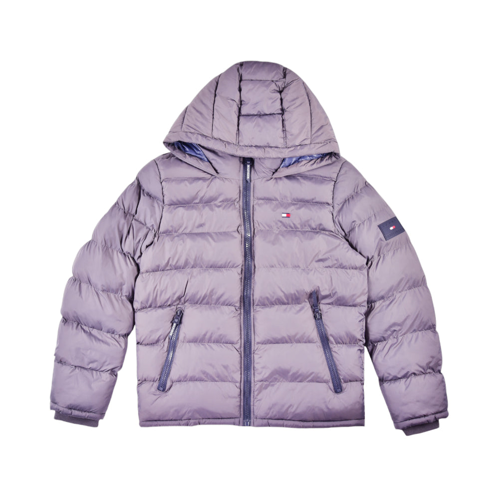 TH MEN L/S PUFFER JACKET 158AN508 CHRCL XL (IRW)