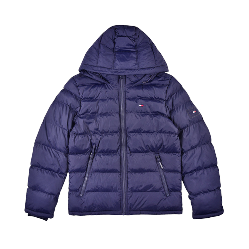 TH MEN L/S PUFFER JACKET 158AN508 NVY L (IRW)