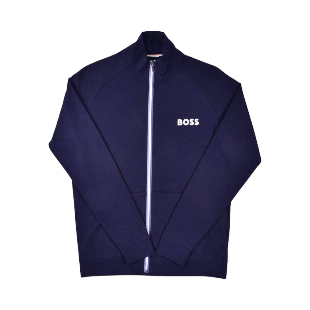 HB MEN L/S ZIPPER UPPER 50521768-403 NVY L (IR)