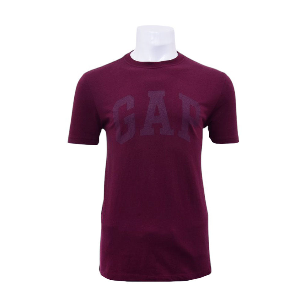 GAP MEN S/S R-NECK SHIRT 855769 MRN L (IRW)