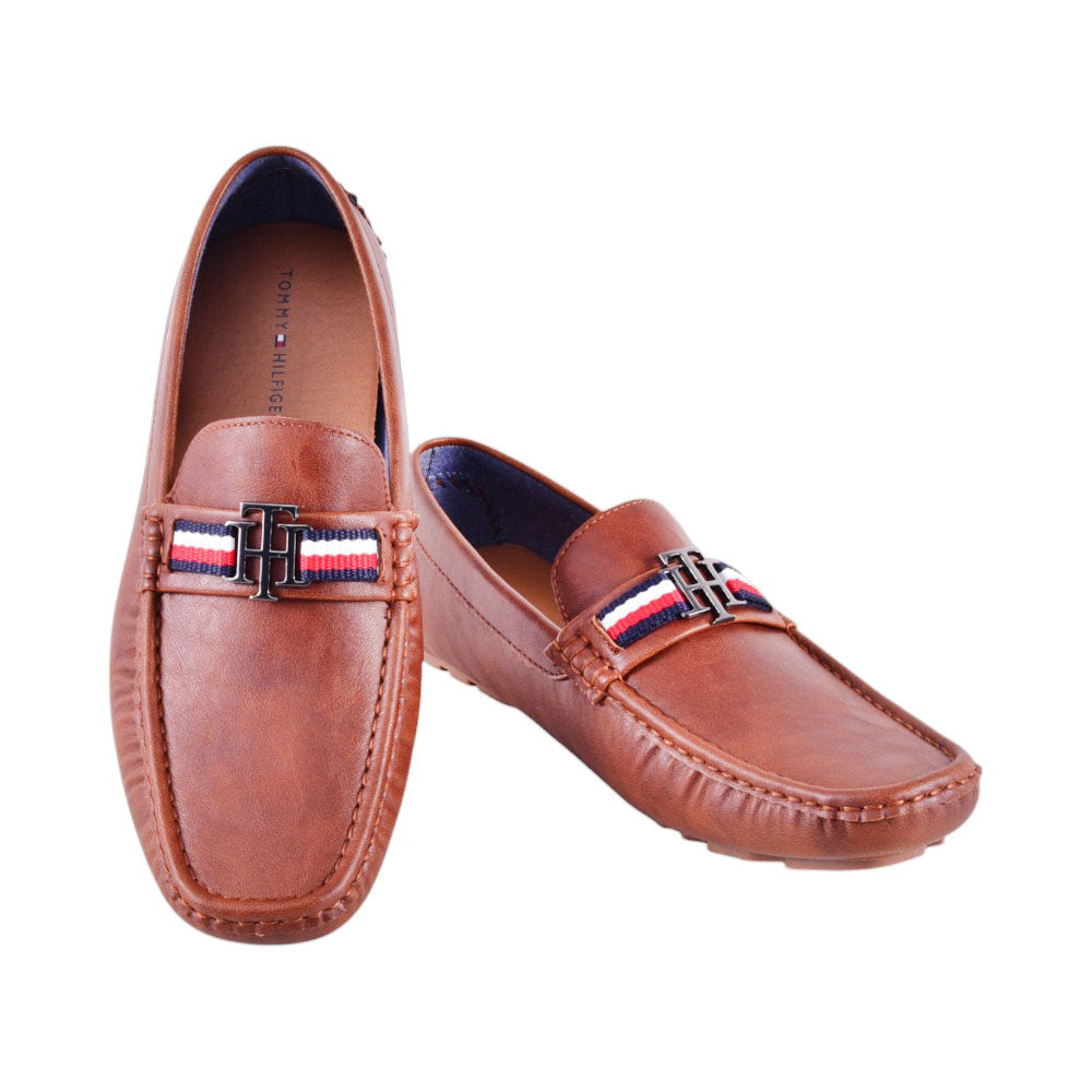 TH MEN LOAFER SHOES ATINO 210 BRN 8 (IR)