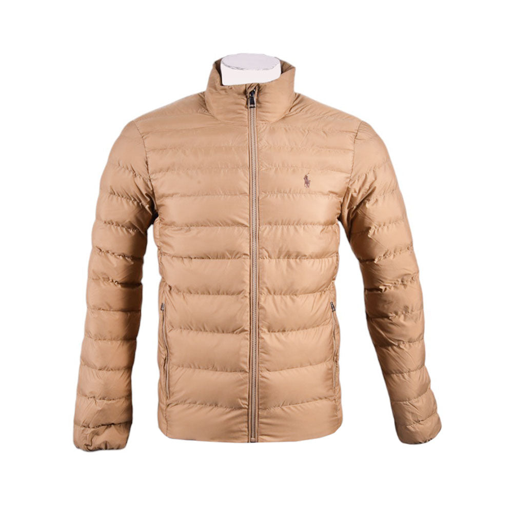 RL MEN L/S PUFFER JACKET 969001 KHAKI L (IRW)
