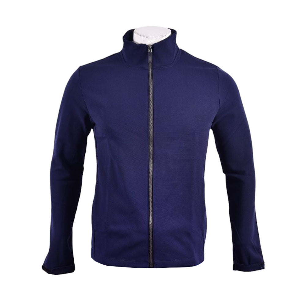 HEAT 32 MEN L/S ZIPPER 1795825 NVY L (IRW)